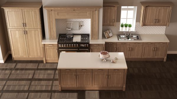 Pine Cabinets Installation in Garland