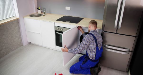 Broken Cabinet Repair in Garland
