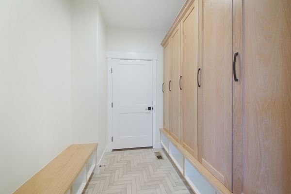 Mudroom Cupboard Installation in Garland
