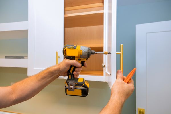 Kitchen Cabinet Door Repair in Garland